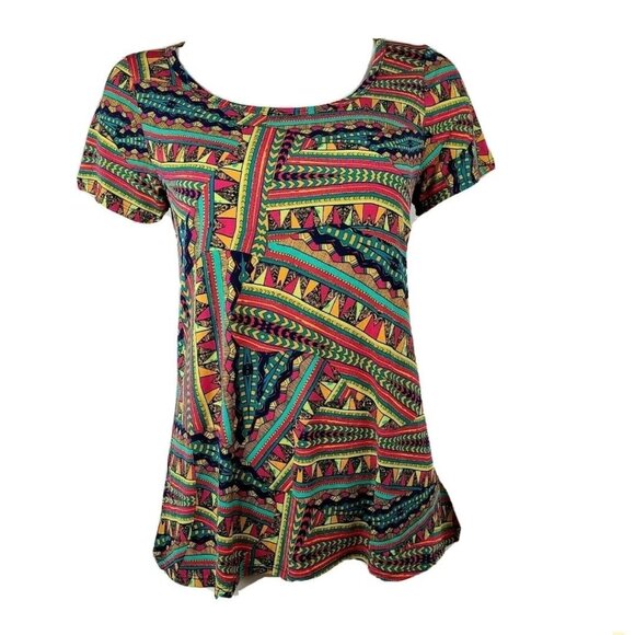Lularoe Lot of 12 Tops Dresses Womens XS Irma Carly Cassie Colorful Comfort - Picture 5 of 13